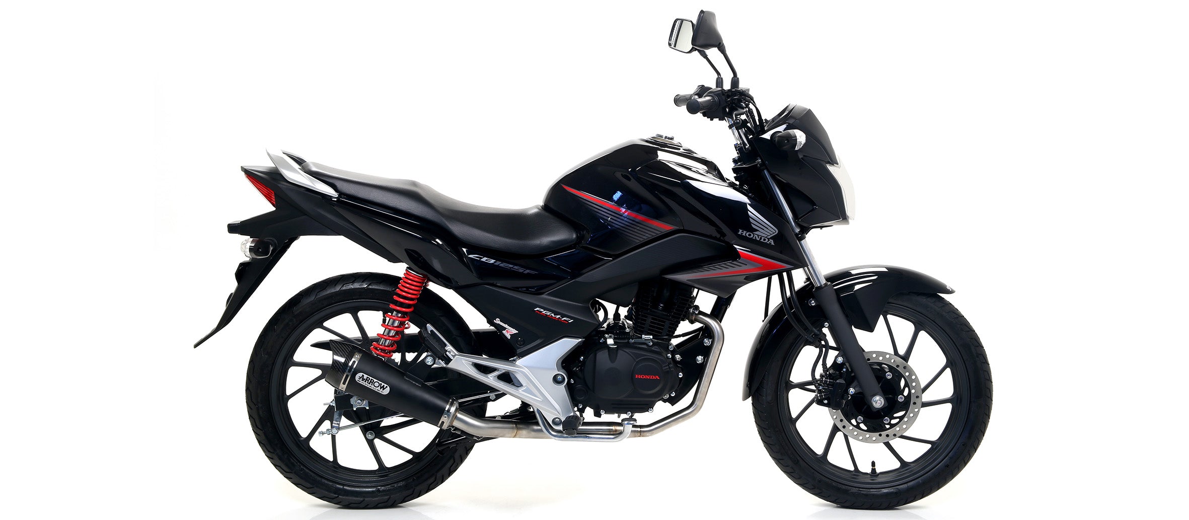 COMPLETE EXHAUST APPROVED EC+ECE X-KONE ARROW HONDA CB 125 F 2017-20