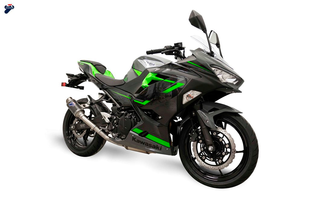 TERMINALE SCARICO TERMIGNONI GP STYLE CARBONIO KAWASAKI Z 400  NINJA 400 2018 19