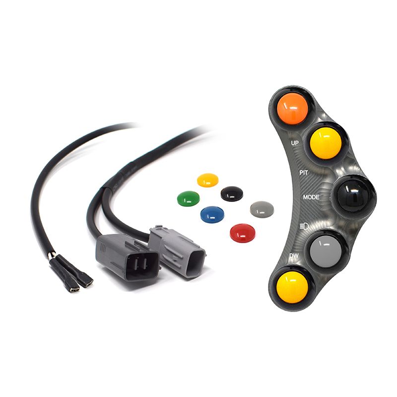 PULSANTIERA SINISTRA RACING TITANIO JETPRIME SUZUKI GSXR 1000 2017 - 21