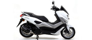 COMPLETE EXHAUST APP URBAN ALUMINUM BLACK-BLACK ARROW YAMAHA NMAX 155 17-20