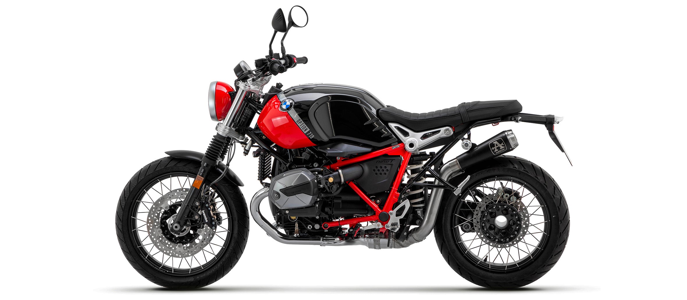 SILENCER PRO-RACE FULL TITANIUM ARROW BMW R NINE T SCRAMBLER 2021-22