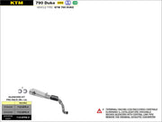 SCARICO MARMITTA PRO-RACE TITANIO ARROW KTM 790 DUKE 2018-20