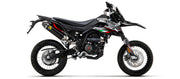 SCARICO MARMITTA THUNDER ALLUMINIO NERO-CARBONIO ARROW APRILIA RX - SX 125 21-22