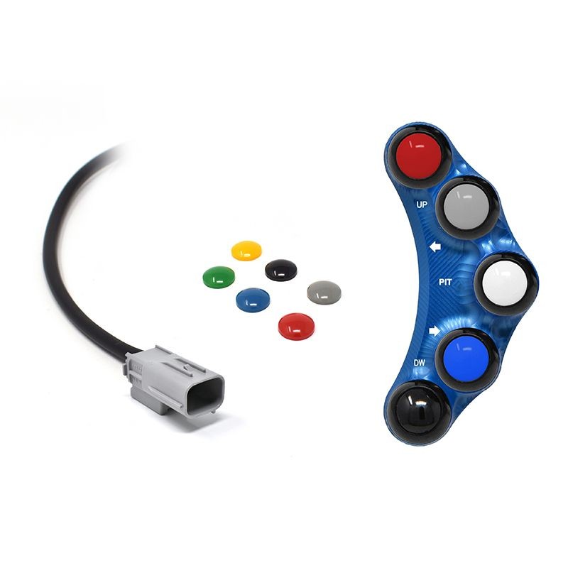 RACING LEFT HANDLEBAR SWITCH BLUE JETPRIME APRILIA RS 660 2020 - 21