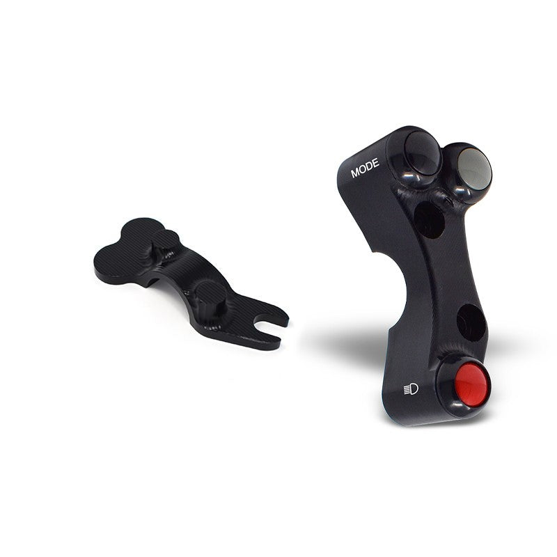 RACING LEFT HANDLEBAR SWITCH WITH BRACKET JETPRIME SUZUKI GSXR 1000 2009 - 16