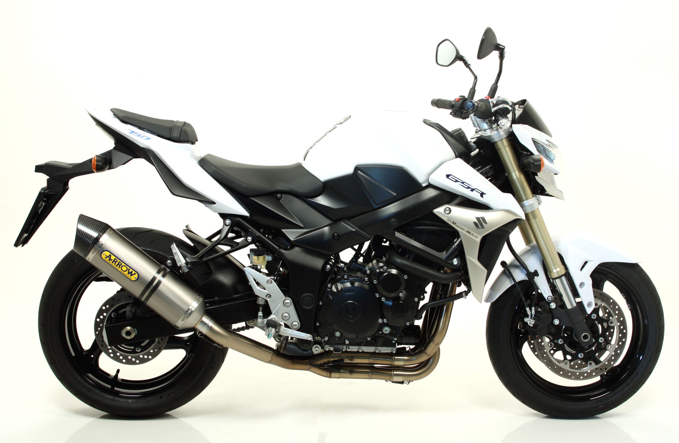 SCARICO COMPLETO RACE-TECH TITANIO-CARBONIO ARROW SUZUKI GSR 750 2011-16