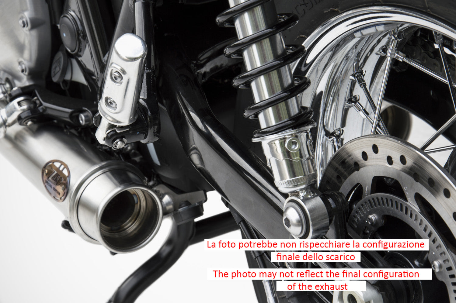 SCARICO COMPLETO ZARD INOX OEM CAT RACING TRIUMPH BONNEVILLE T120 2016-20