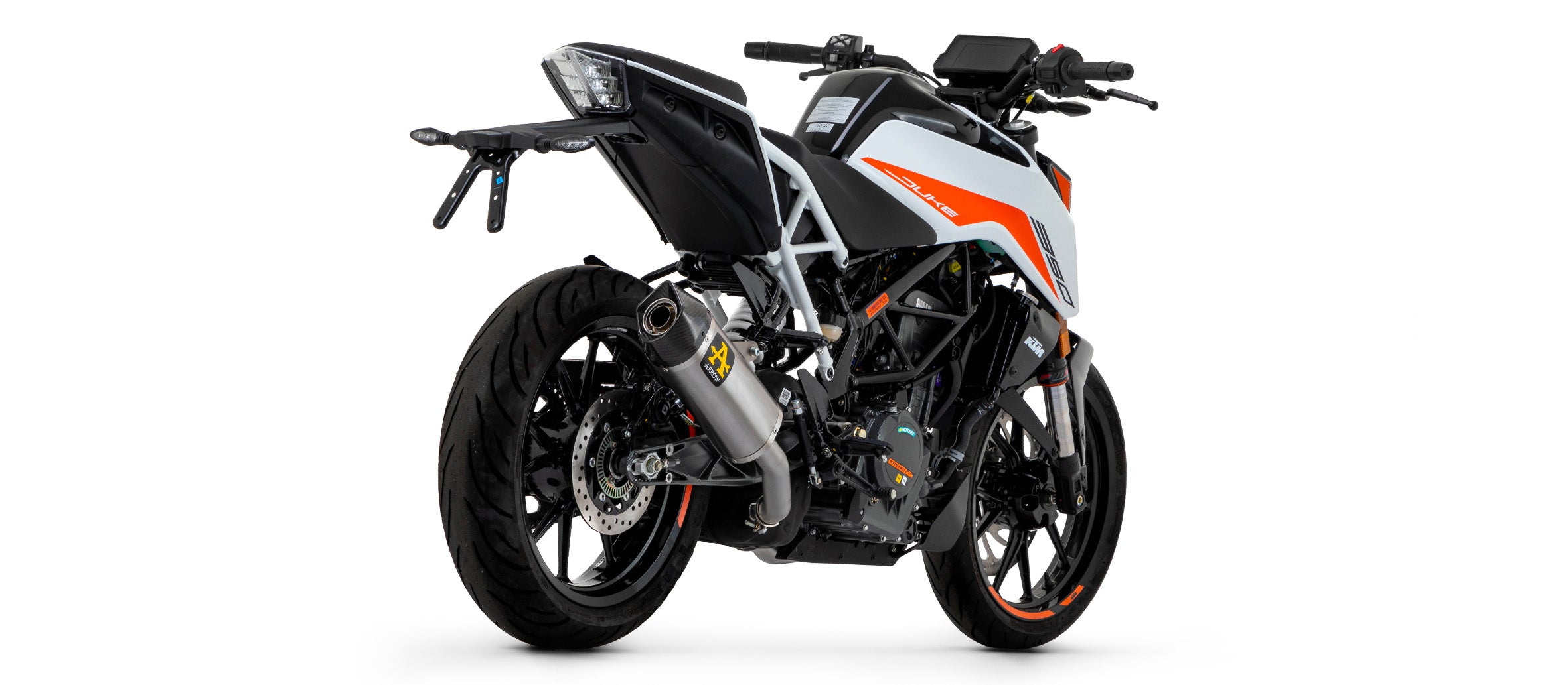 SCARICO MARMITTA INDY-RACE TITANIO-CARBONIO ARROW KTM 390 2021-22