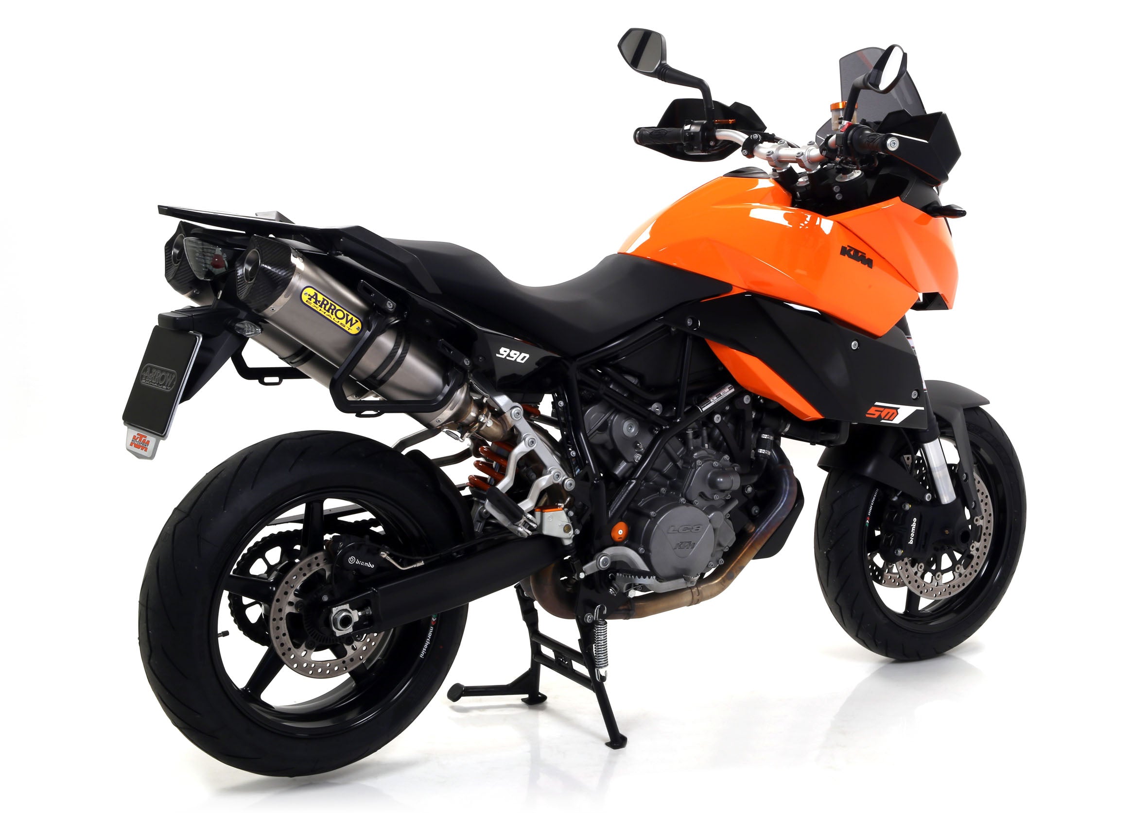 SCARICO MARMITTA RACE-TECH TITANIO-CARBONIO ARROW KTM 990 SMT 09-13