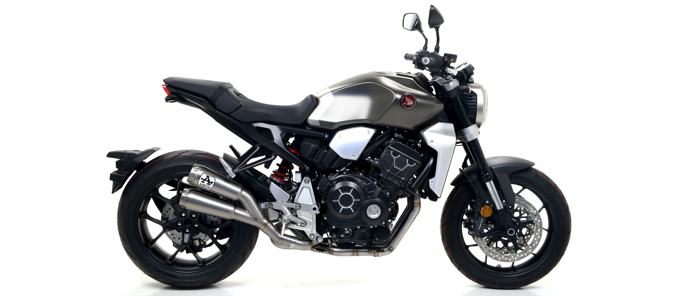 DOPPIO EXHAUST PRO-RACE TITANIUM ARROW HONDA CB 1000 R 2018-22