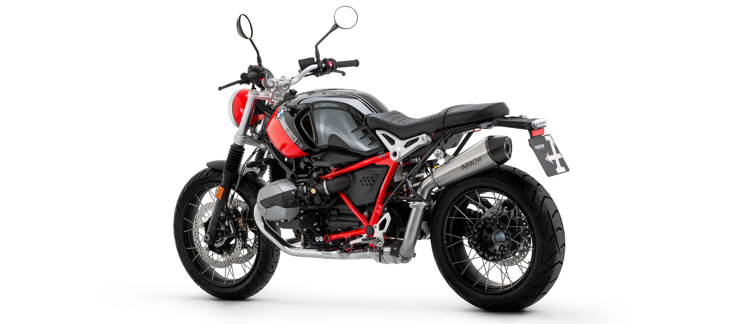 SILENCER X-KONE NICHROM ARROW BMW R NINE T SCRAMBLER 2021-22