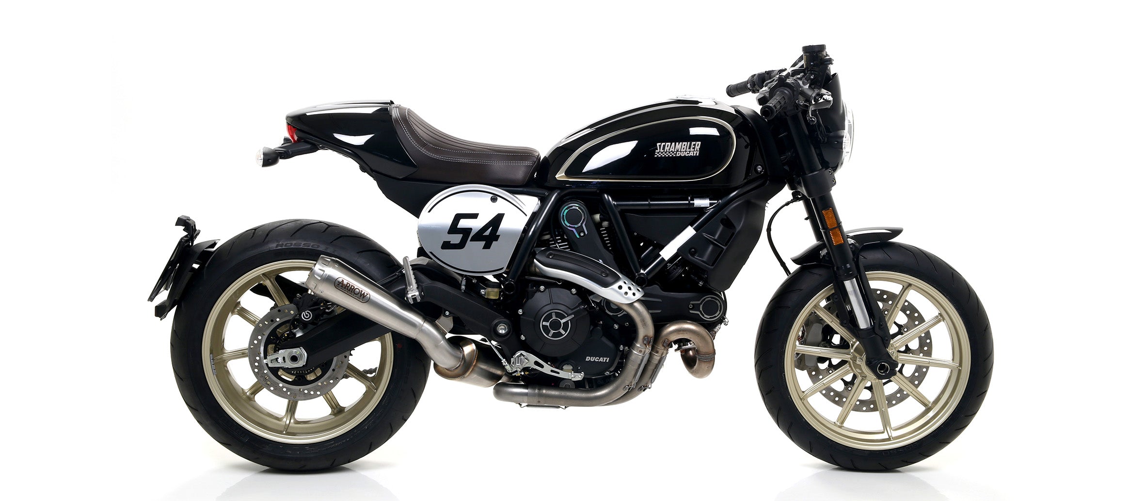 KIT SILENCER APP PRO-RACE NICHROM ARROW DUCATI SCRAMBLER 800 CAFÈ RACER 17-20