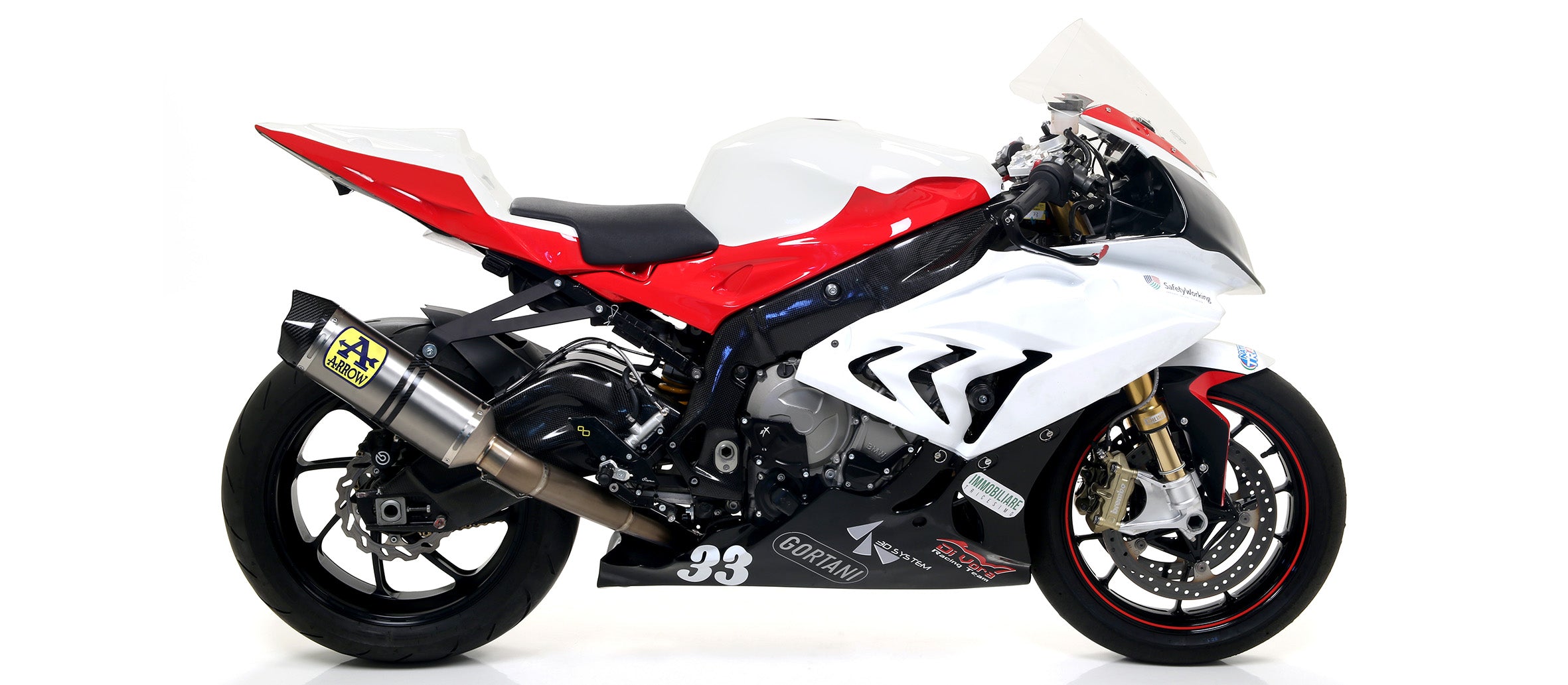 EXHAUST COMPETITION RACE-TECH FULL TITANIUM-CARBON ARROW BMW S 1000 RR 15-16