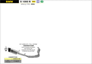 COMPLETE KIT COMPETITION PISTA FULL TITANIUM ARROW BMW S 1000 R 2021-22