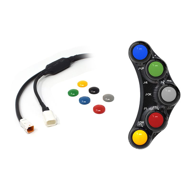 PULSANTIERA SINISTRA RACING JETPRIME APRILIA TUONO V4 / RR / RF 1000 2017 - 20