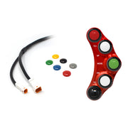 PULSANTIERA SINISTRA RACING ROSSO JETPRIME DUCATI PANIGALE 1199 / S / R