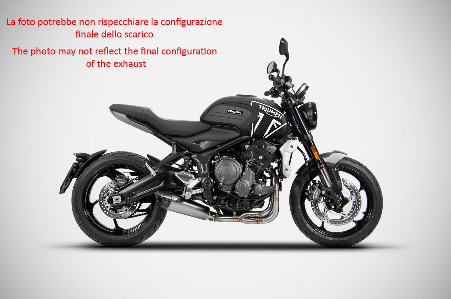COMPLETE EXHAUST ZARD TITANIUM RACING TRIUMPH TRIDENT 660 2021 - 2023