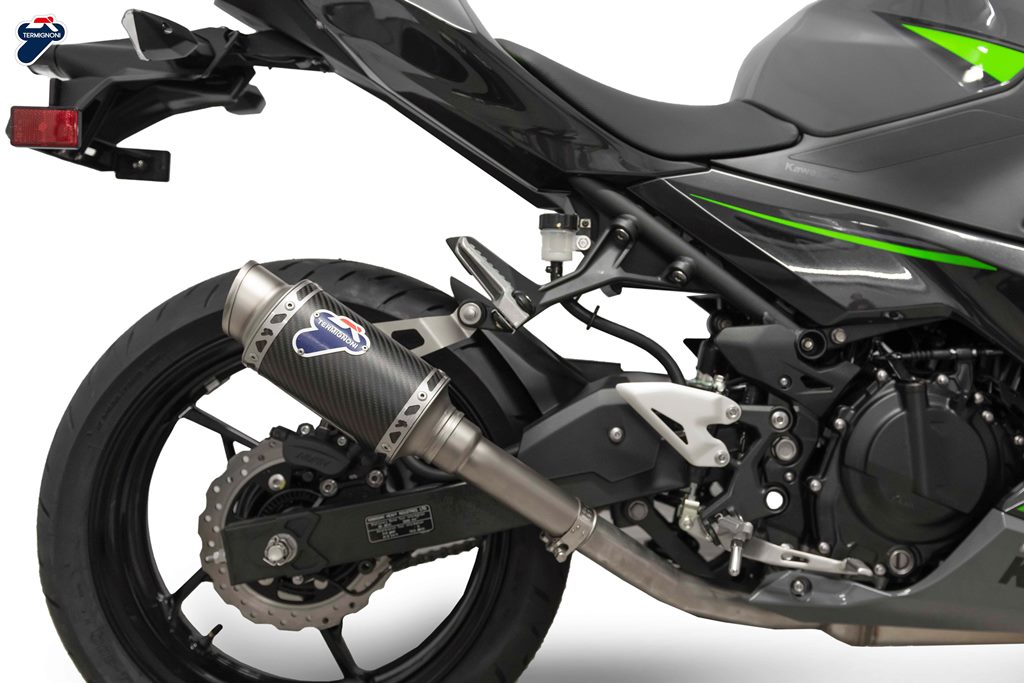 TERMINALE SCARICO TERMIGNONI GP STYLE CARBONIO KAWASAKI Z 400  NINJA 400 2018 19
