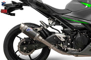 TERMINALE SCARICO TERMIGNONI GP STYLE CARBONIO KAWASAKI Z 400  NINJA 400 2018 19