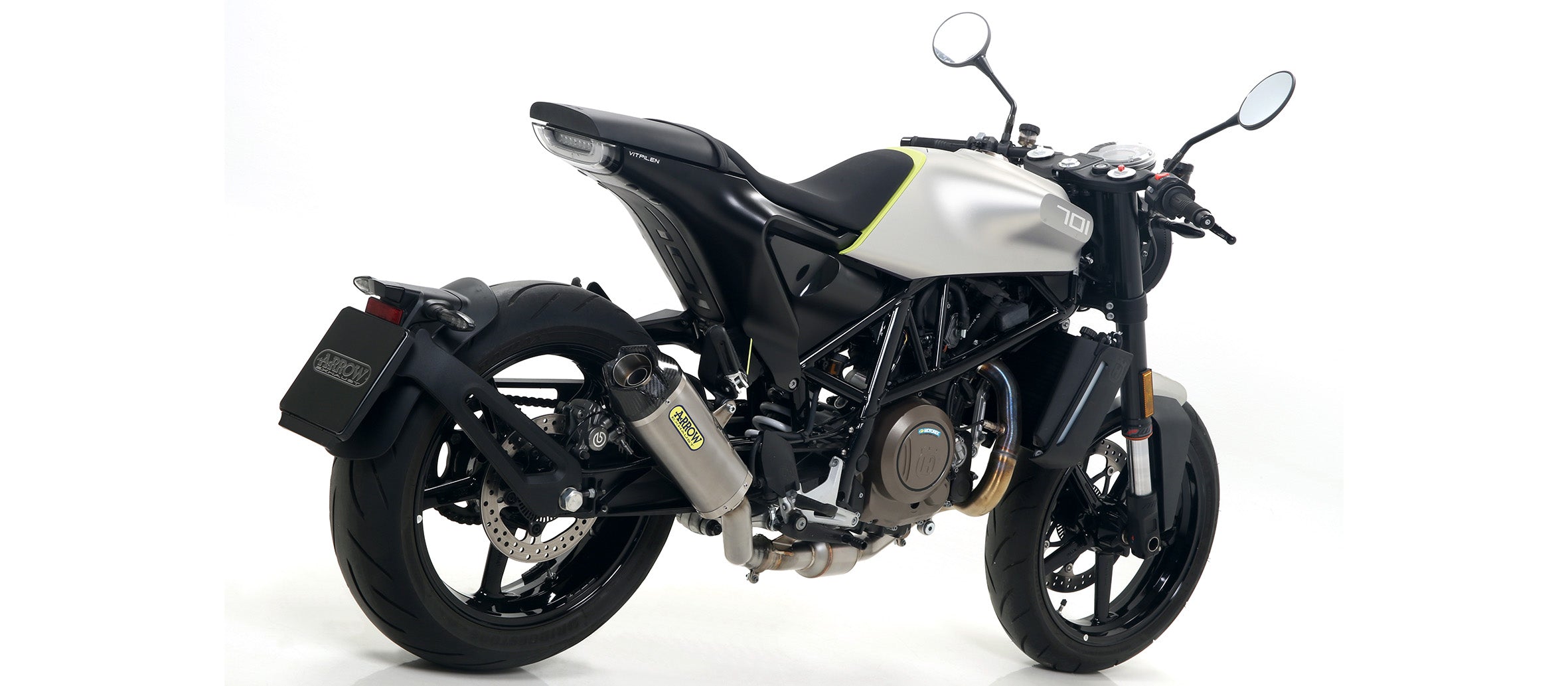 SCARICO MARMITTA WORKS TITANIO-CARBONIO ARROW HUSQVARNA VITPILEN 701 2018-19