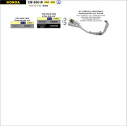 COMPLETE EXHAUST OMO E5+E9 PRO-RACE TITANIUM ARROW HONDA CB 650 R 2019-2021