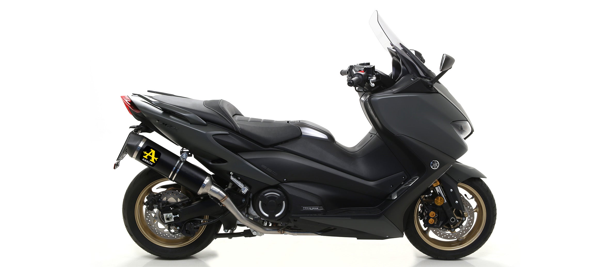 COMPLETE EXHAUST APPR EC+ECE RACE-TECH IN TIT-CARB ARROW YAMAHA T-MAX 560 20-21
