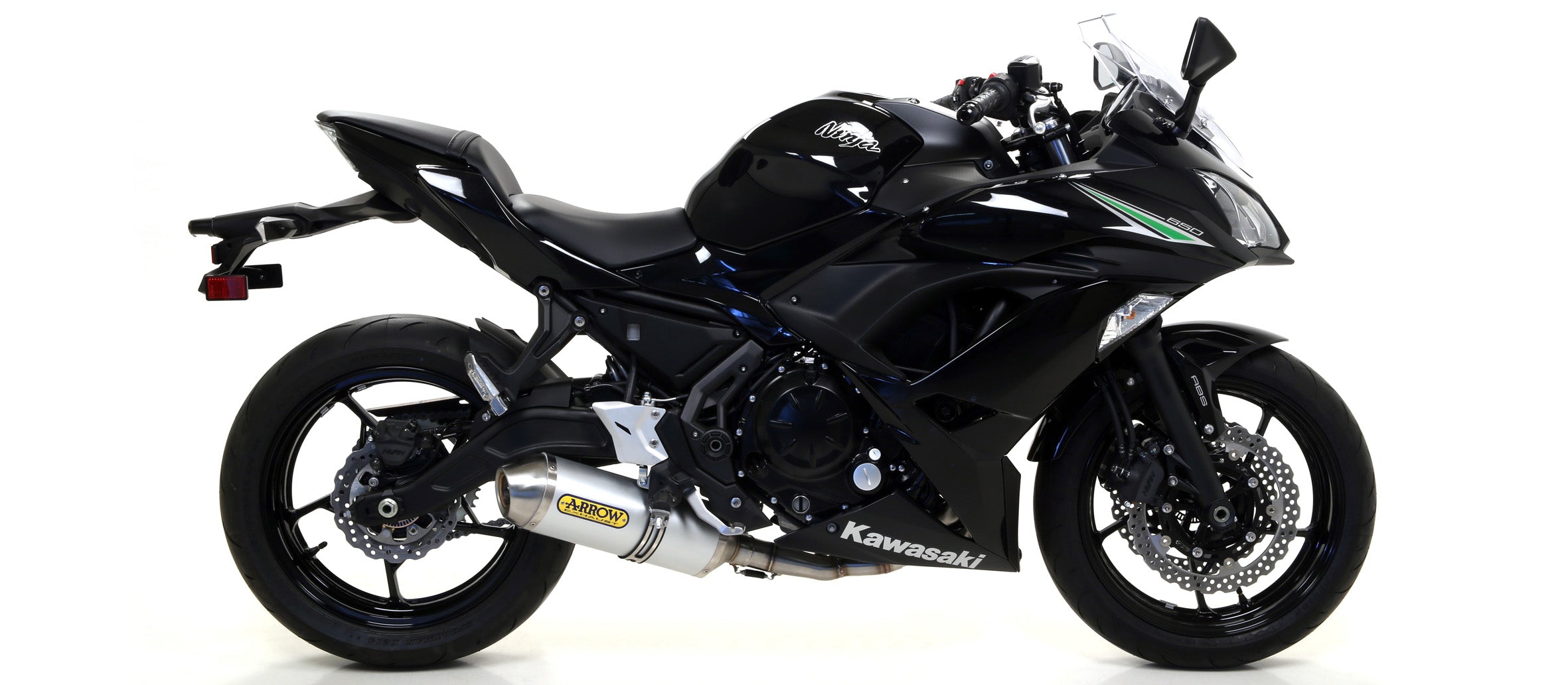 SCARICO OMOLOGATO EC+ECE TITANIO-CARBONIO ARROW KAWASAKI NINJA 650 17-20