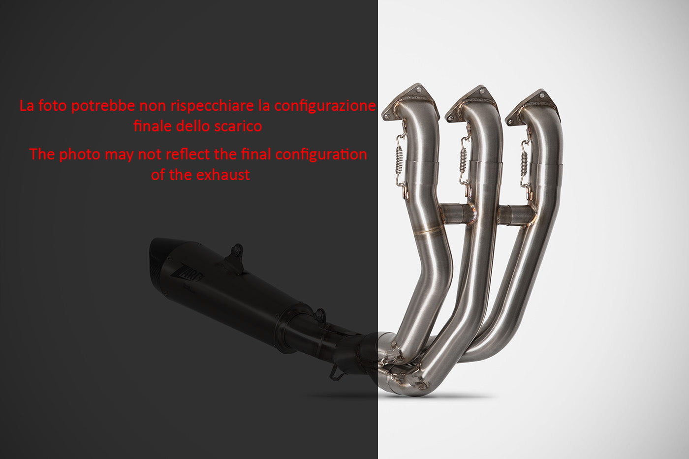 HEADERS 3 IN 1 ZARD STEEL RACING TRIUMPH SPEED TRIPLE 1200 RS/RR 2021-23