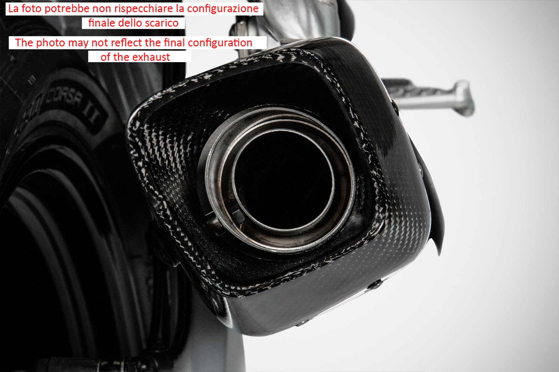 COMPLETE EXHAUST ZARD RACING 2-1 TITANIUM-CARBON APRILIA TUONO 660 2021-23