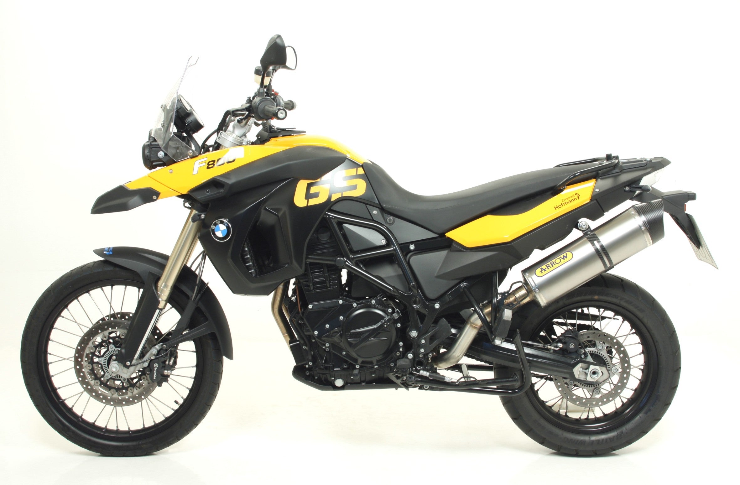 SILENCER MAXI RACE-TECH APPROVED TITANIUM-CARB ARROW BMW F 800 GS 08-18