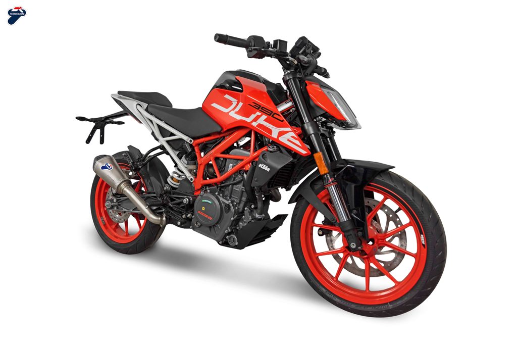 TERMINALE SCARICO RACING TERMIGNONI RELEVANCE TITANIO KTM DUKE 390 2017 - 19
