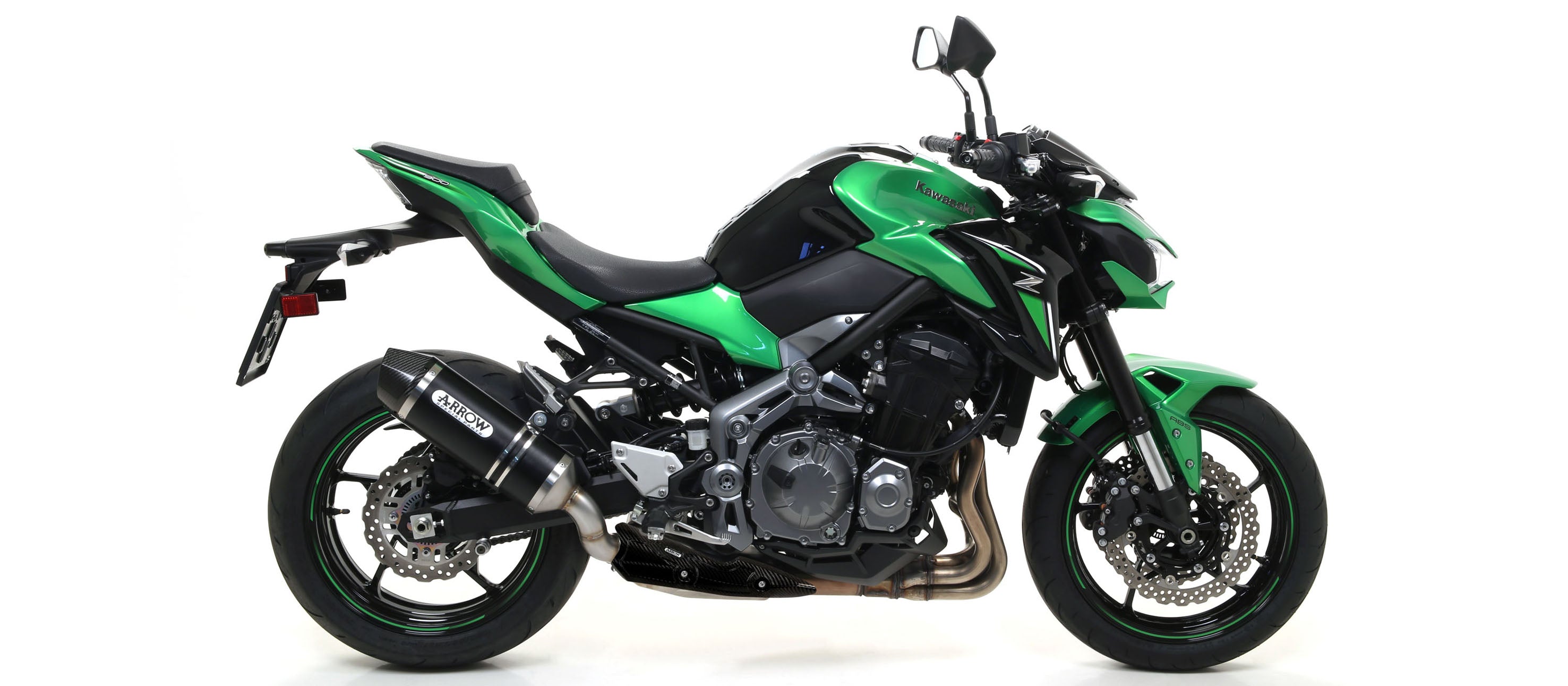 SCARICO MARMITTA RACE-TECH TITANIO-CARBONIO ARROW KAWASAKI Z 900 2017-19