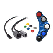 STREET VERSION LEFT HANDLEBAR SWITCH BLUE JETPRIME SUZUKI GSXR 1000 2017 - 21