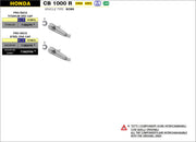 SILENCER PRO-RACE TITANIUM ARROW HONDA CB 1000 R 2018-22