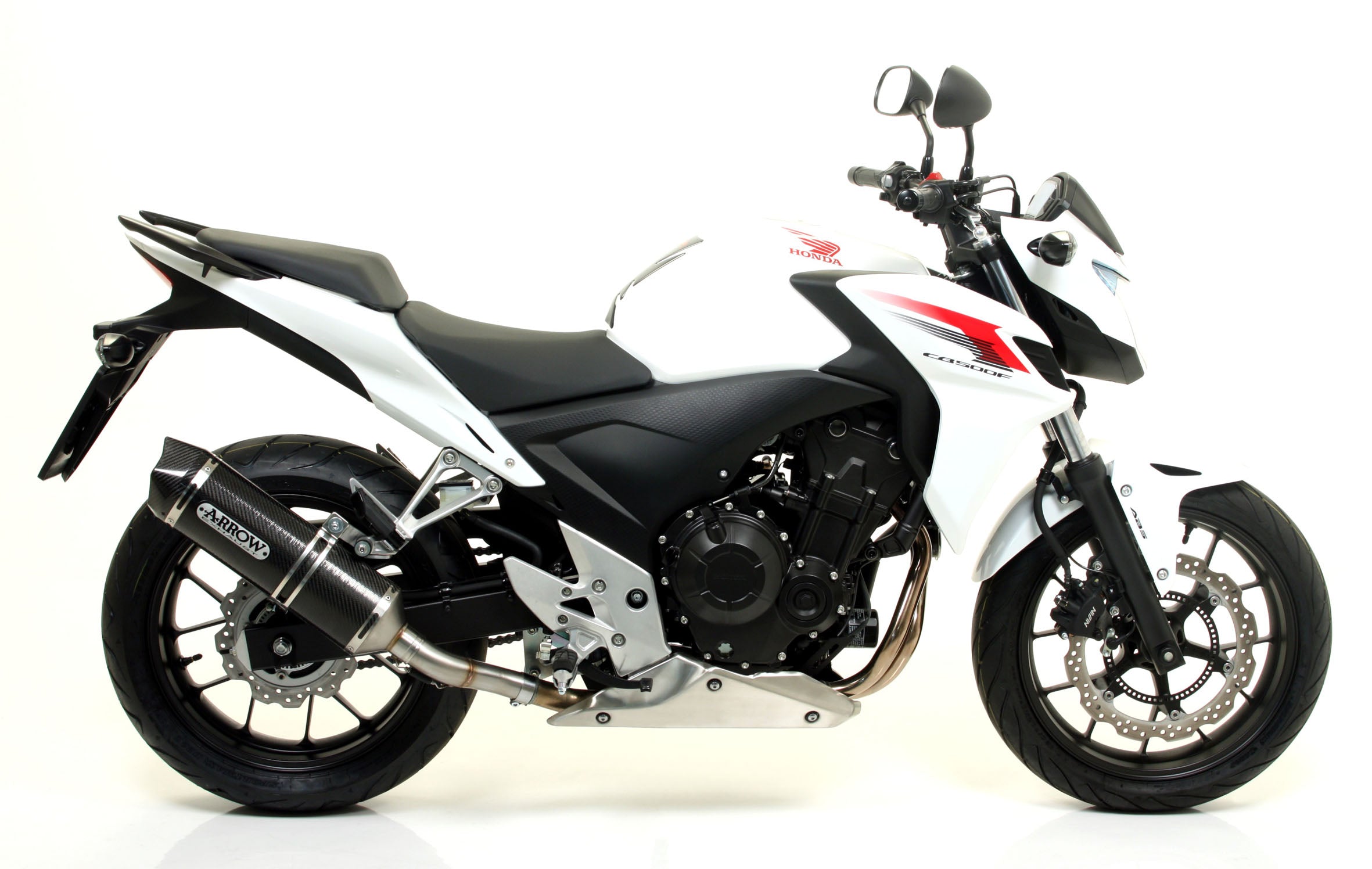 KIT SILENCER RACE-TECH TITANIUM-CARB ARROW HONDA CB 500 F 2013-15