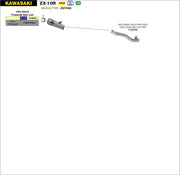 SCARICO MARMITTA PRO-RACE TITANIO ARROW KAWASAKI ZX-10R 2016-19