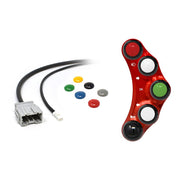 STREET VERSION LEFT SWITCH RED JETPRIME MV AGUSTA BRUTALE 675 800 PIRELLI