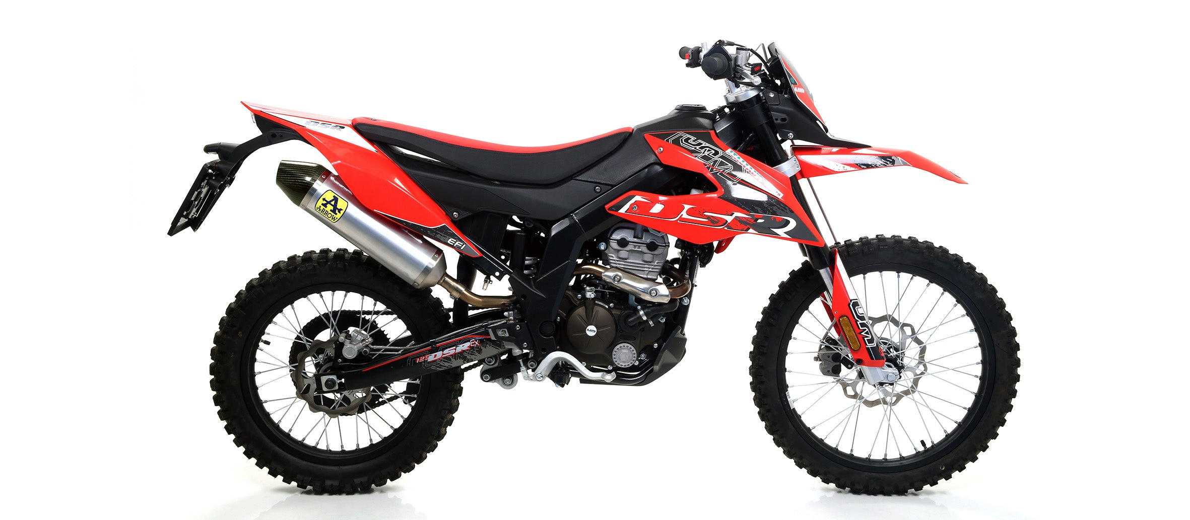 SCARICO MARMITTA THUNDER TITANIO-CARBONIO ARROW UM MOTO DSR EX 125 2018-20