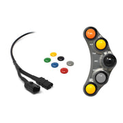 PULSANTIERA SINISTRA RACING TITANIO JETPRIME BMW S 1000 RR HP4 2009 - 14