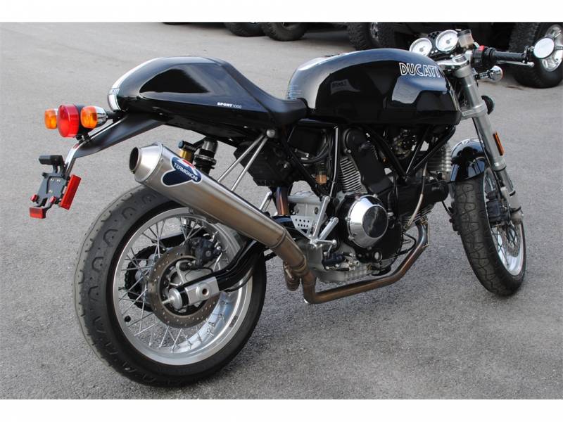 COMPLETE EXHAUST STEEL TERMIGNONI 96307106B PAUL SMART/SPORTCLASSIC MONOPOSTO