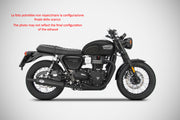 TERMINALE SCARICO ZARD BOTTIGLIA OMOLOGATO TRIUMPH BONNEVILLE T120 2016-20