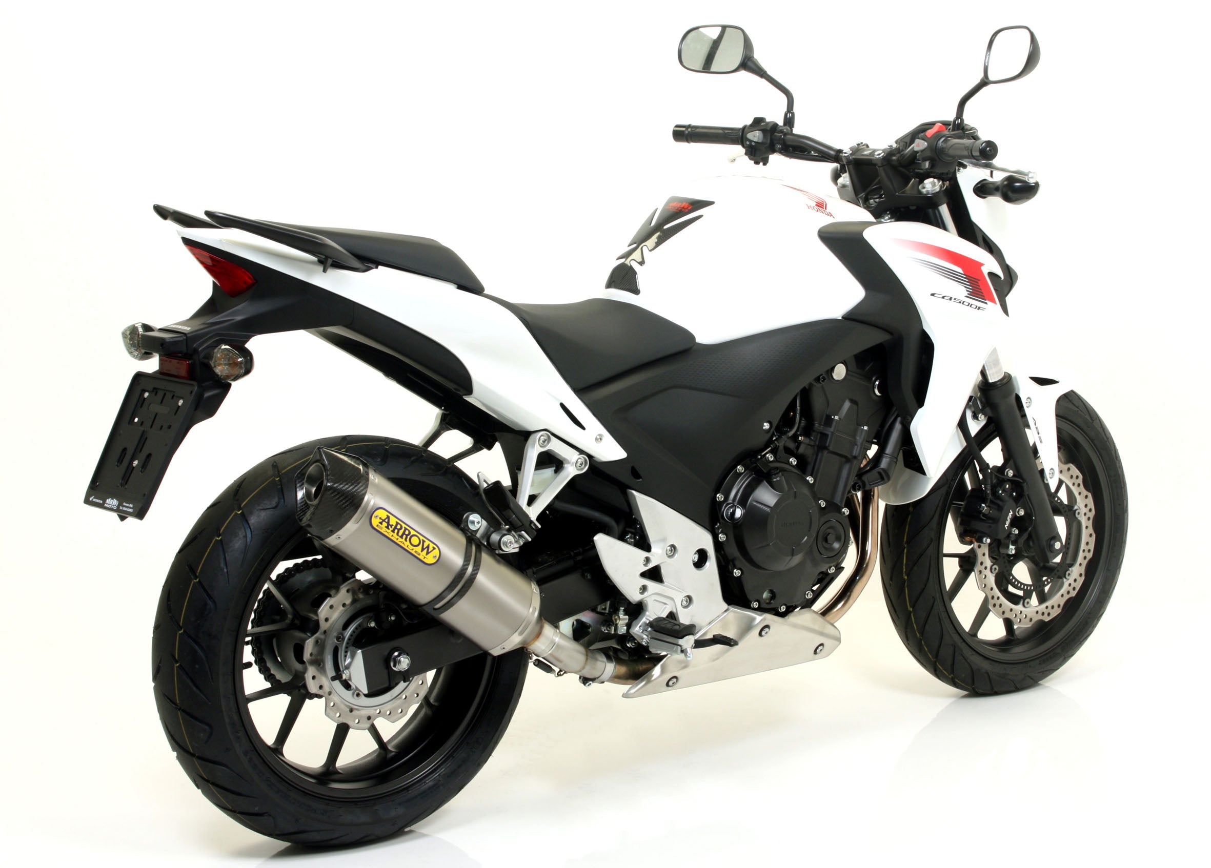 KIT SILENCER RACE-TECH TITANIUM-CARB ARROW HONDA CB 500 F 2013-15