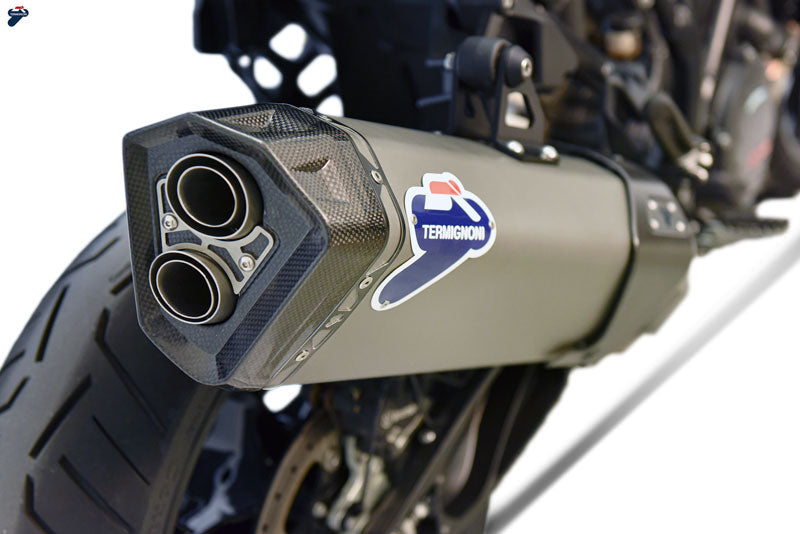 SILENCER EXHAUST TERMIGNONI TITNIUM MATT APPROVED KTM SUPER ADV 1290 2019-20