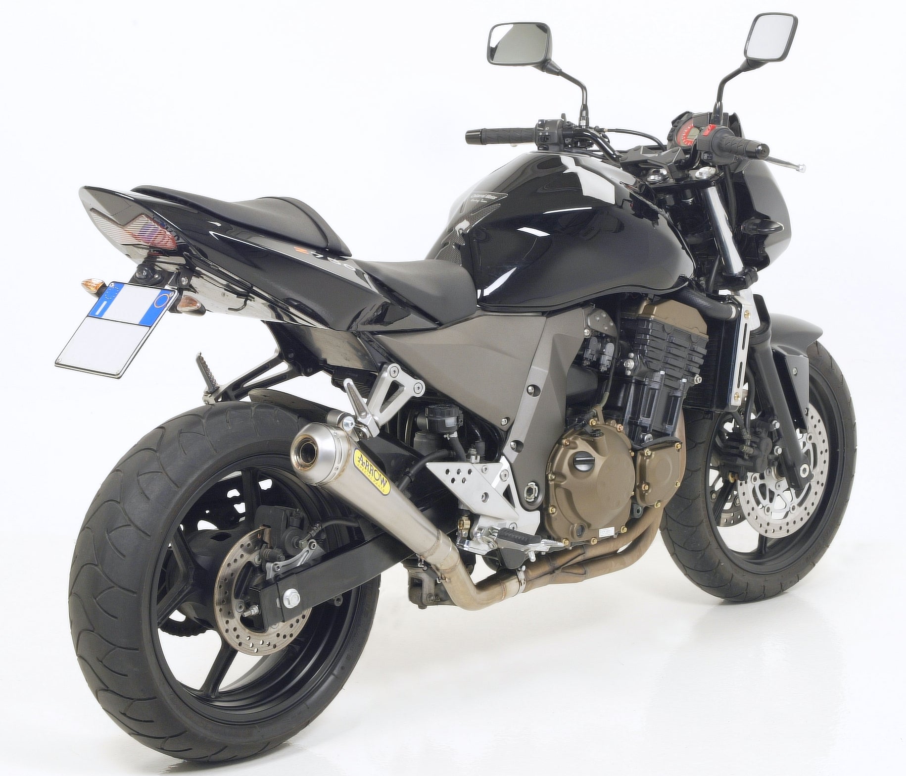 SCARICO MARMITTA PRO-RACE TITANIO ROAD OMOLOGATO ARROW KAWASAKI Z 750 S 2005-06