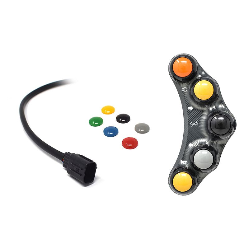 PULSANTIERA SINISTRA STRADALE TITANIO JETPRIME KAWASAKI NINJA H2R 2015 - 20