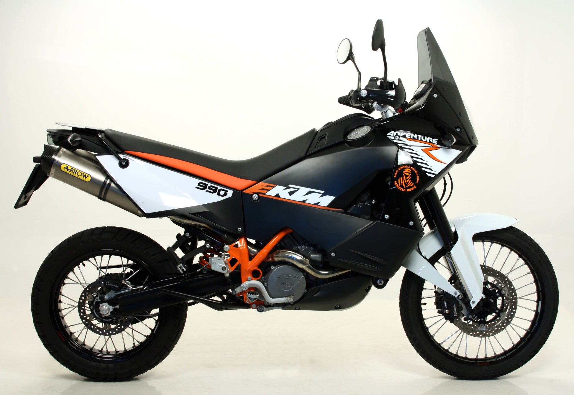 SCARICO MARMITTA RACE-TECH TITANIO-CARBONIO ARROW KTM 990 ADVENTURE 06-14