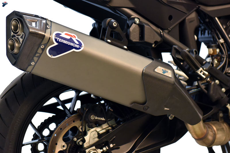 SILENCER EXHAUST TERMIGNONI TITNIUM MATT APPROVED KTM SUPER ADV 1290 2019-20