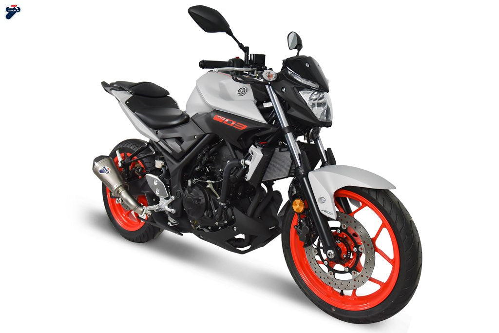 TERMINALE SCARICO RACING TERMIGNONI FORCE TITANIO YAMAHA MT 03 2016 - 19