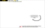 COLLETTORE RACING PER RACCORDO CENTRALE ARROW KTM DUKE 125 2021-22