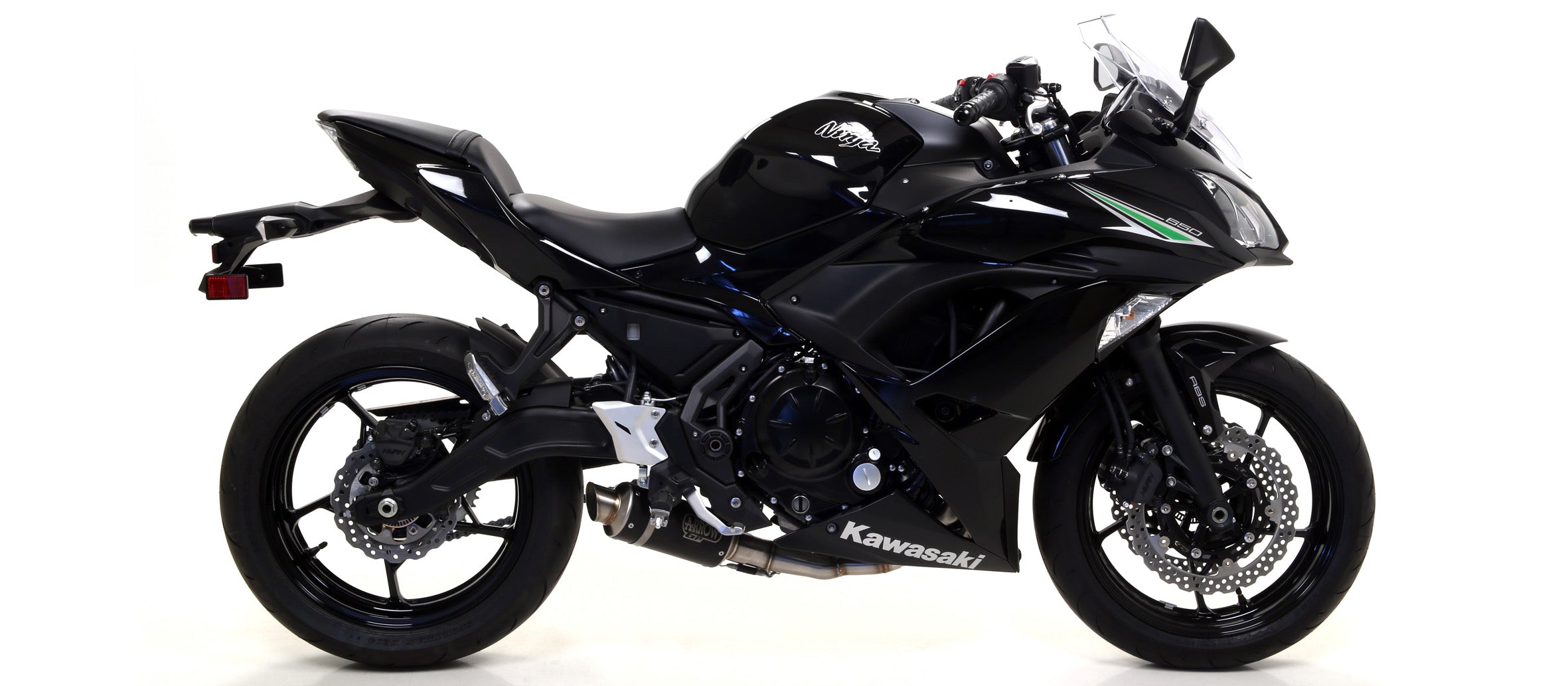 SCARICO COMPLETO OMOLOGATO GP2 FULL TITANIO ARROW KAWASAKI NINJA 650 2017-20